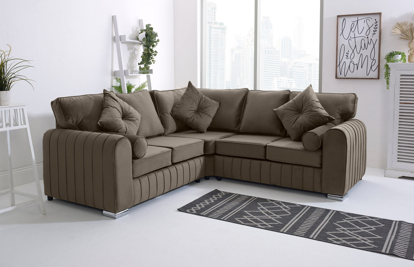 Serena Corner Fullback - 2c2 + Extra Cushions