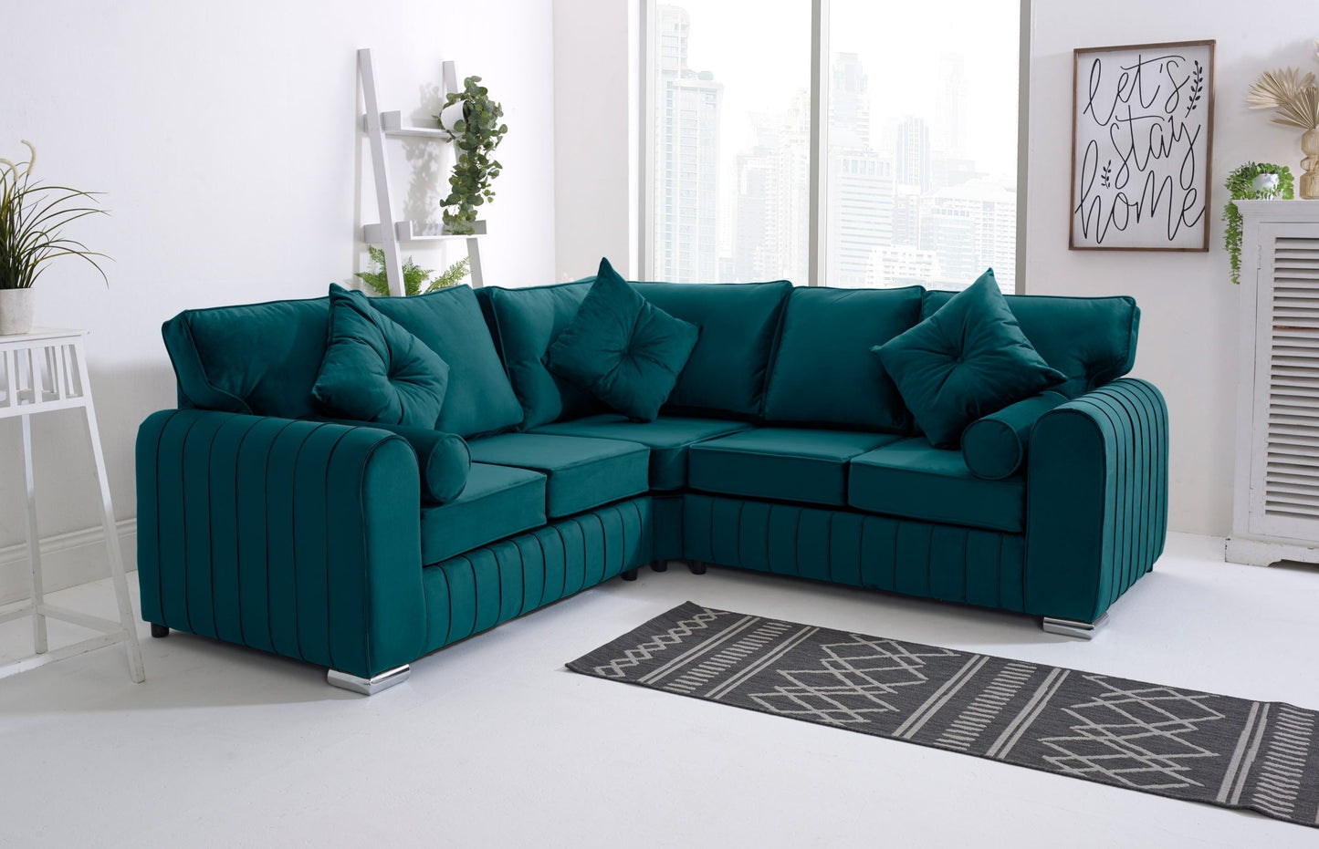 Serena Corner Fullback - 2c2 + Extra Cushions