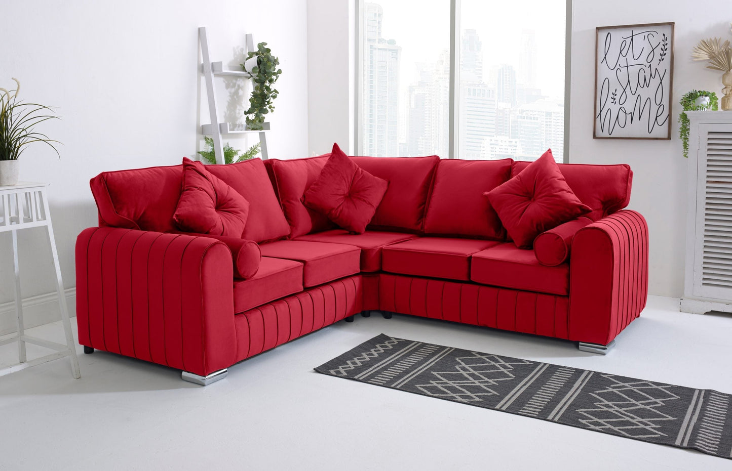 Serena Corner Fullback - 2c2 + Extra Cushions
