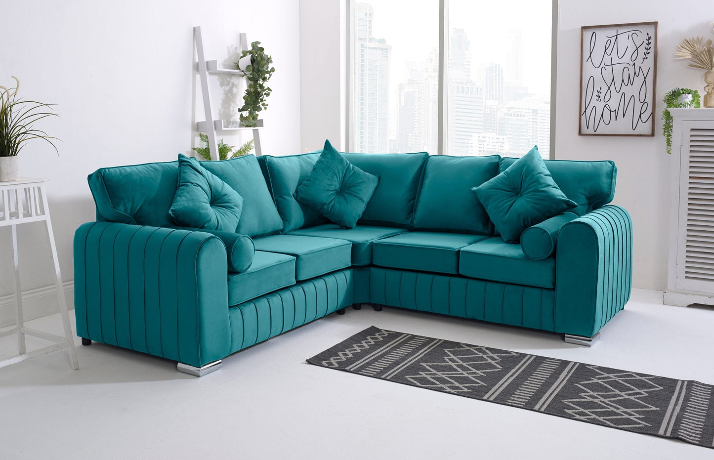 Serena Corner Fullback - 2c2 + Extra Cushions