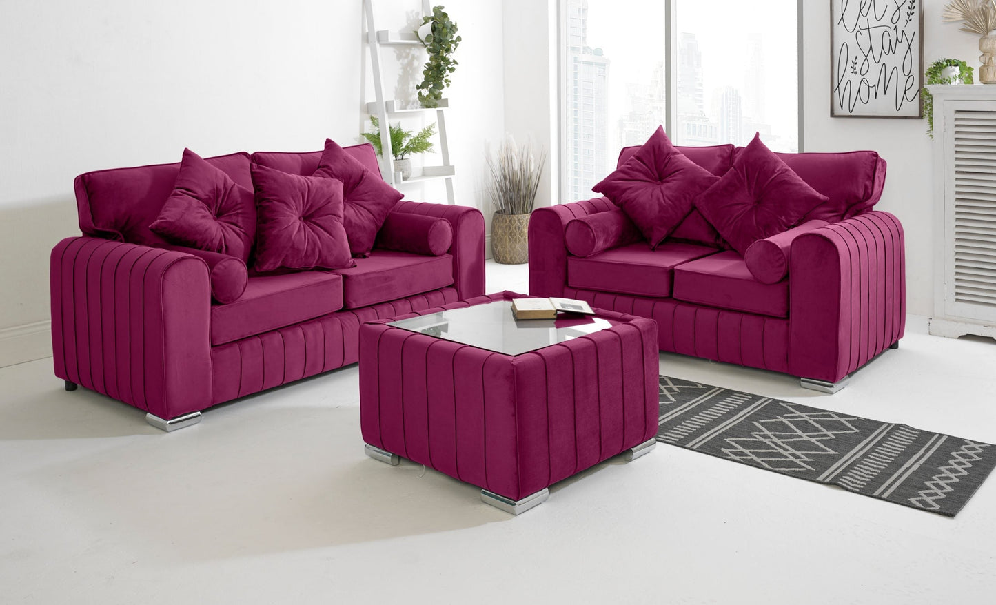Serena 3+2 Fullback + Extra Cushions