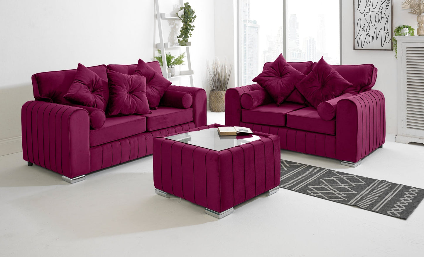 Serena 3+2 Fullback + Extra Cushions