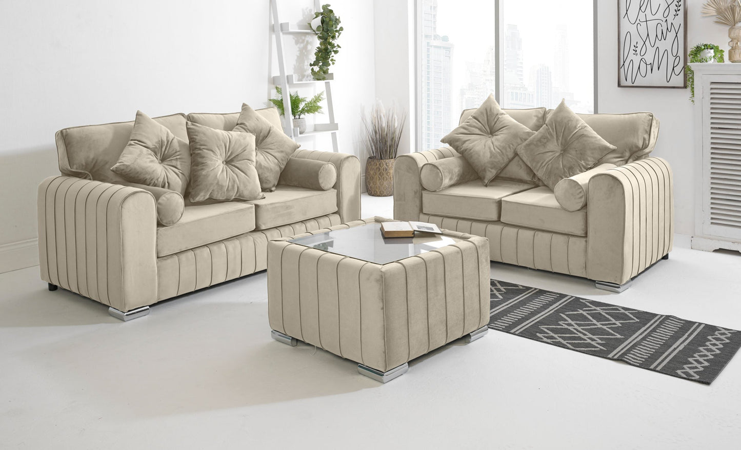 Serena 3+2 Fullback + Extra Cushions