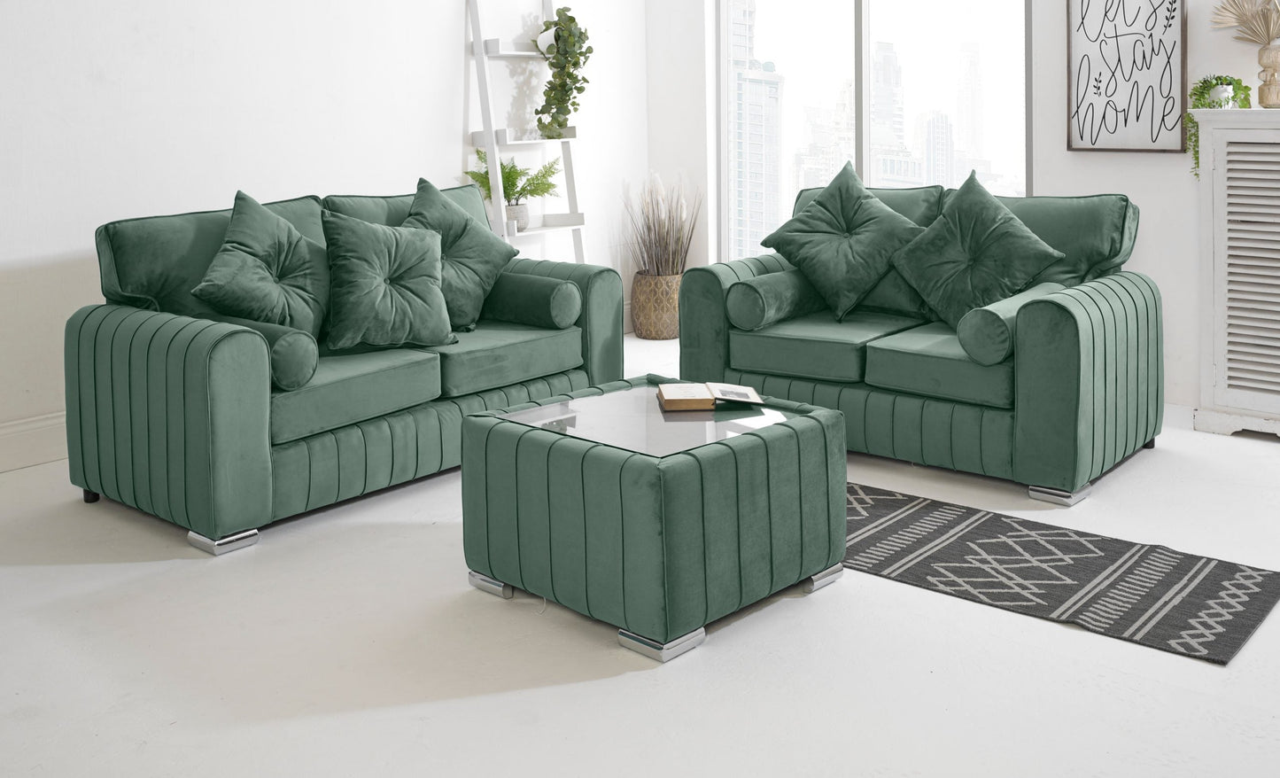 Serena 3+2 Fullback + Extra Cushions