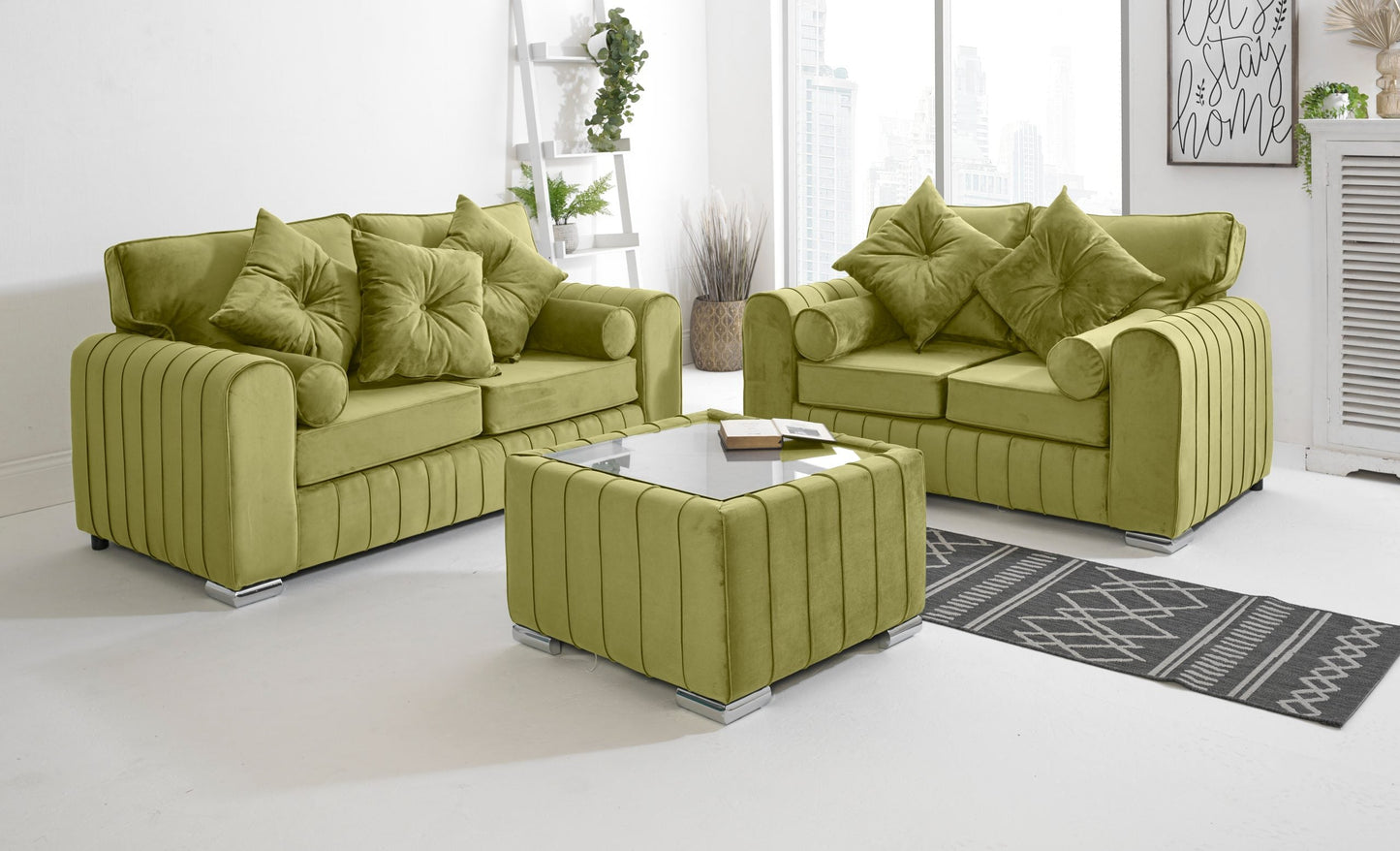 Serena 3+2 Fullback + Extra Cushions