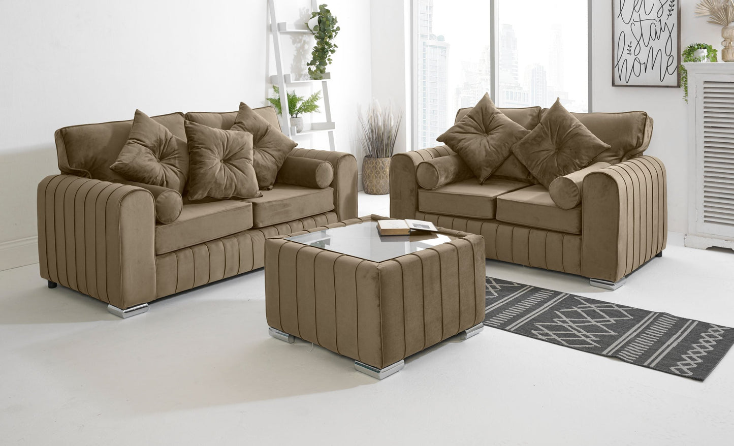 Serena 3+2 Fullback + Extra Cushions