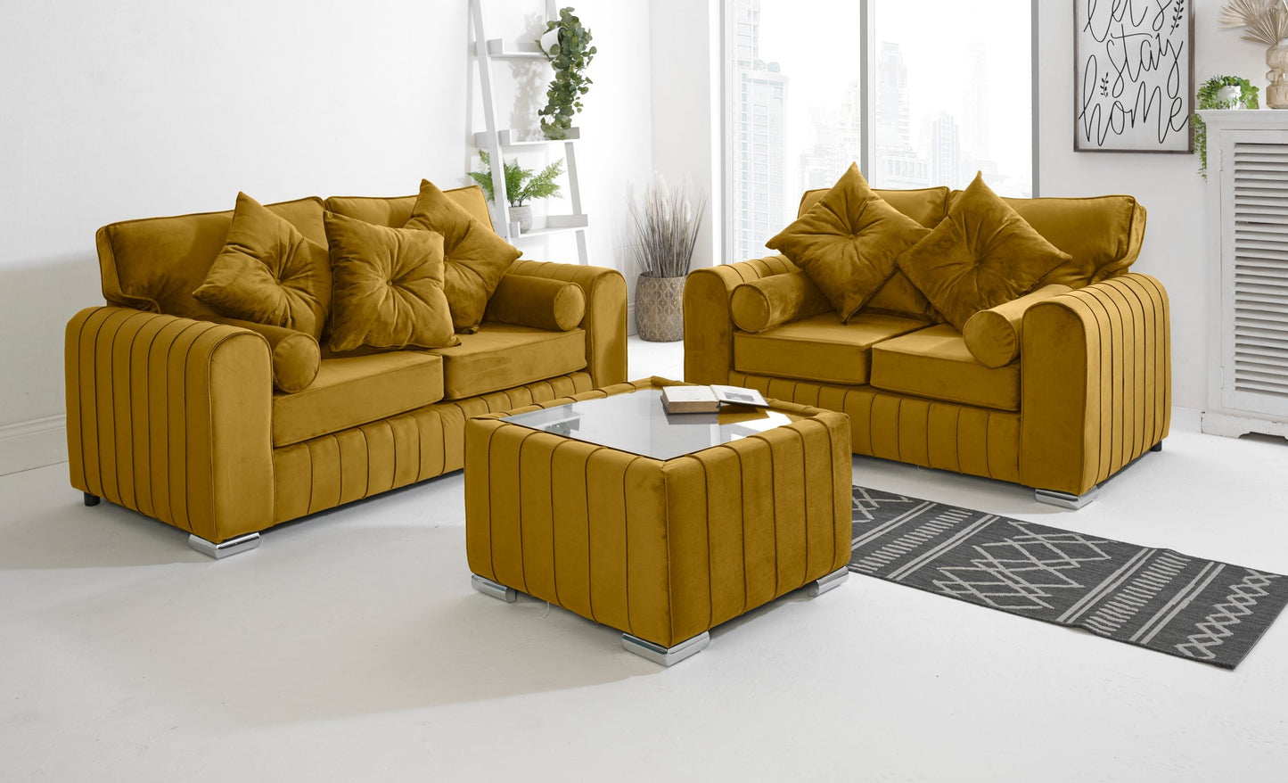 Serena 3+2 Fullback + Extra Cushions