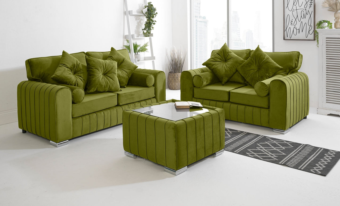 Serena 3+2 Fullback + Extra Cushions