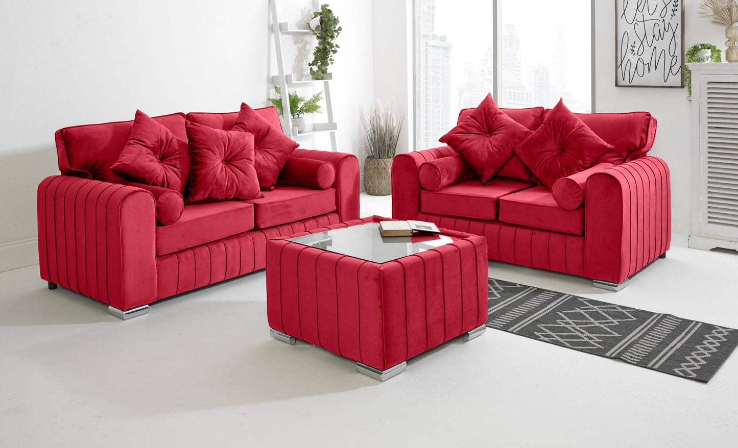 Serena 3+2 Fullback + Extra Cushions