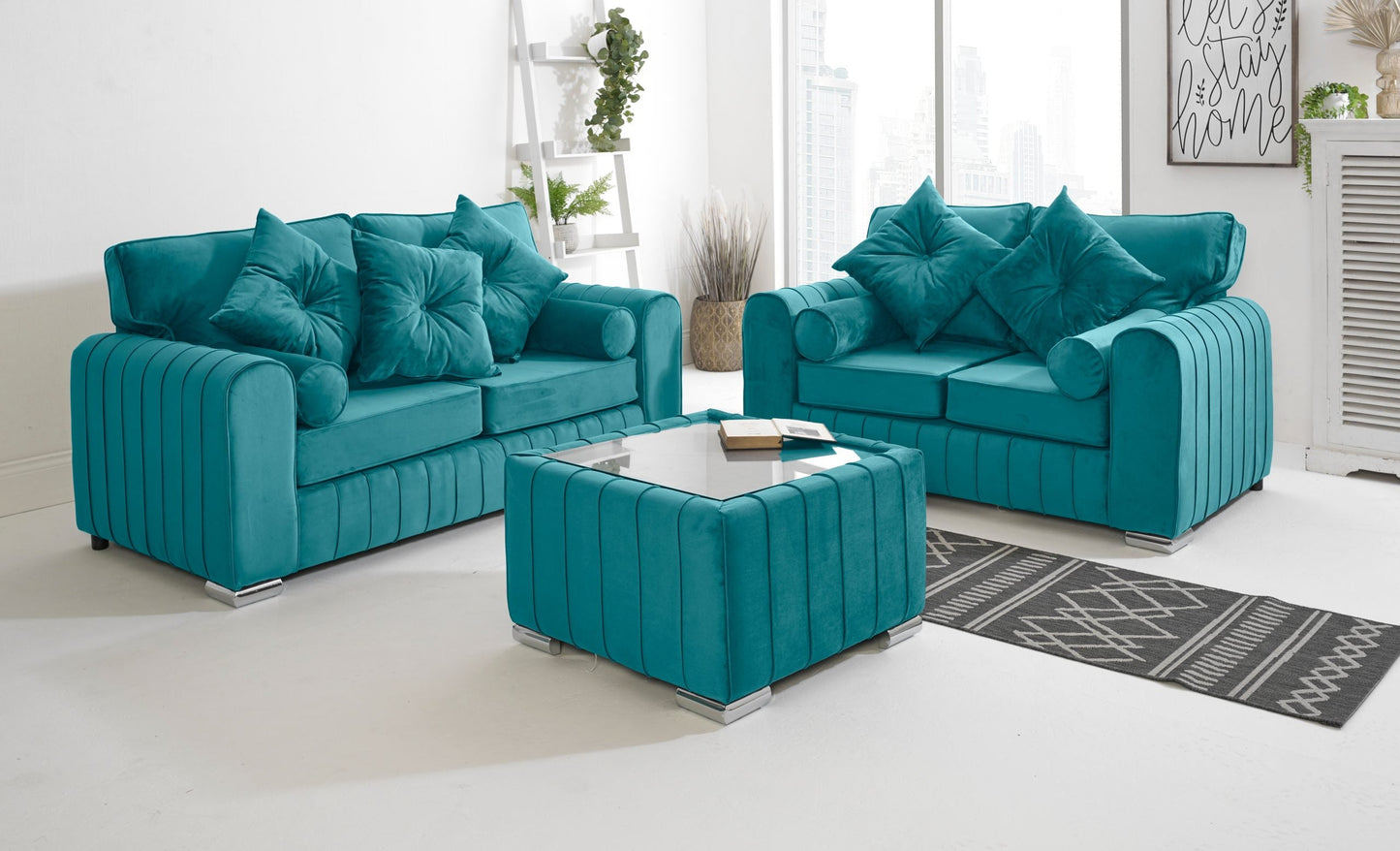 Serena 3+2 Fullback + Extra Cushions