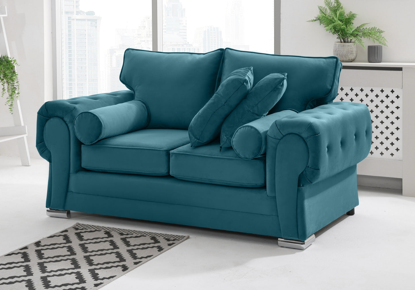 Lucera Plush 3+2 Fullback + Extra Cushions