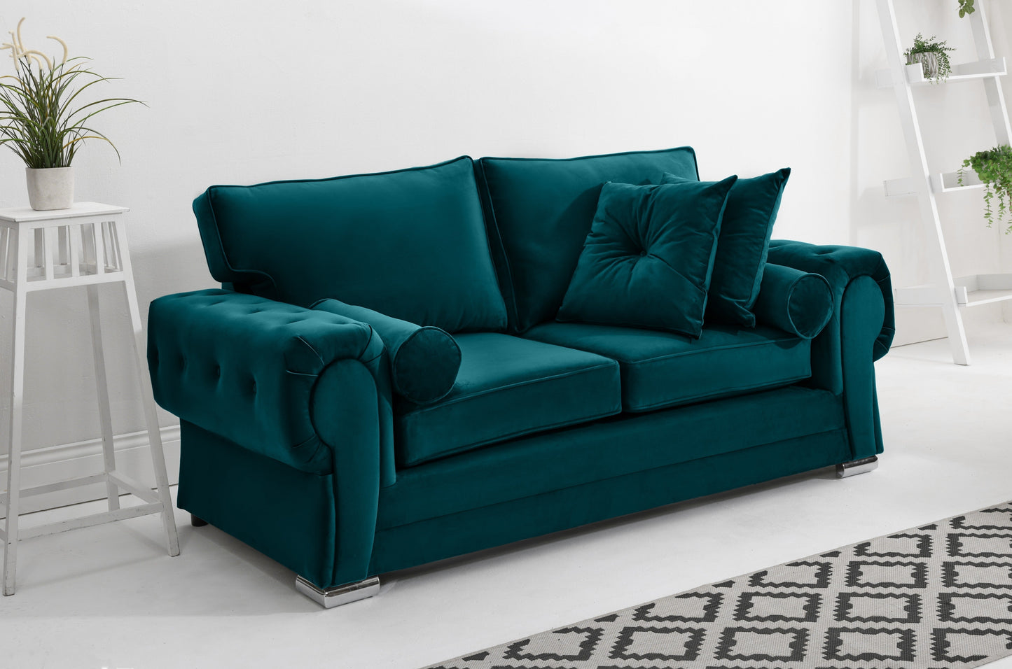 Lucera Plush 3+2 Fullback + Extra Cushions