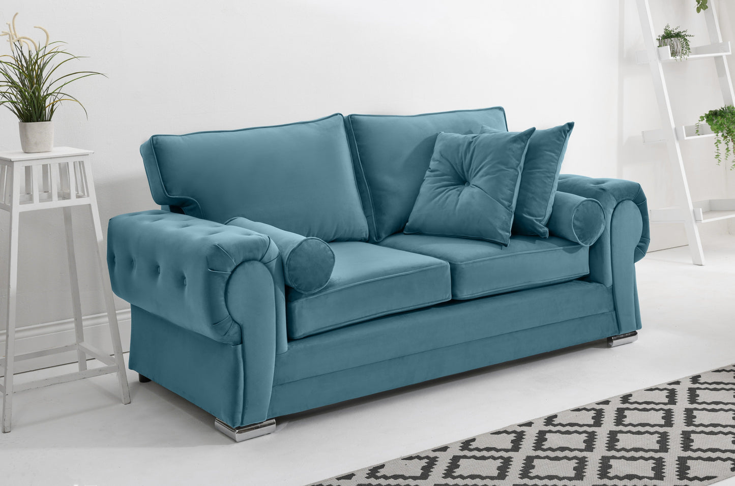 Lucera Plush 3+2 Fullback + Extra Cushions