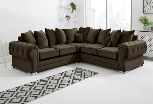 Lucera Plush Corner Scatterback - Sofa Scape UK