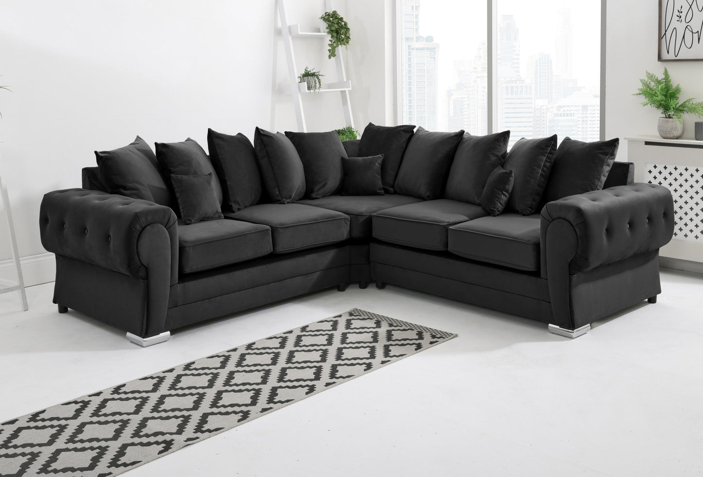 Lucera Plush Corner Scatterback