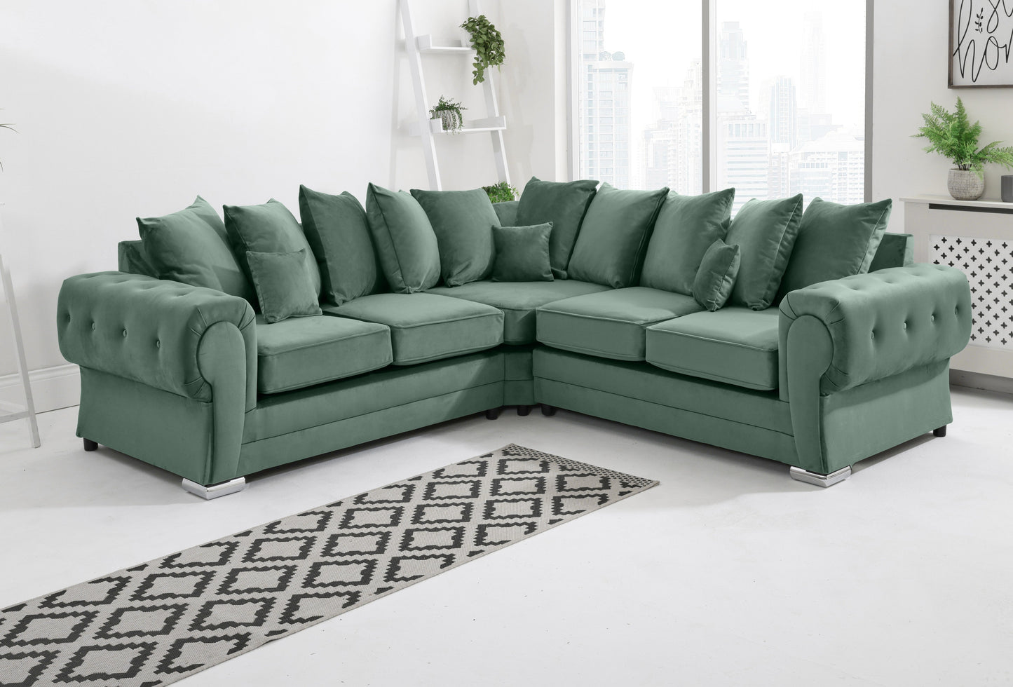 Lucera Plush Corner Scatterback