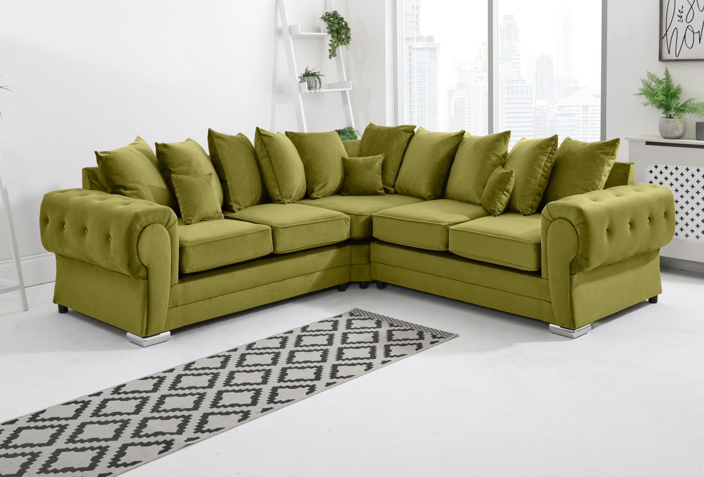 Lucera Plush Corner Scatterback