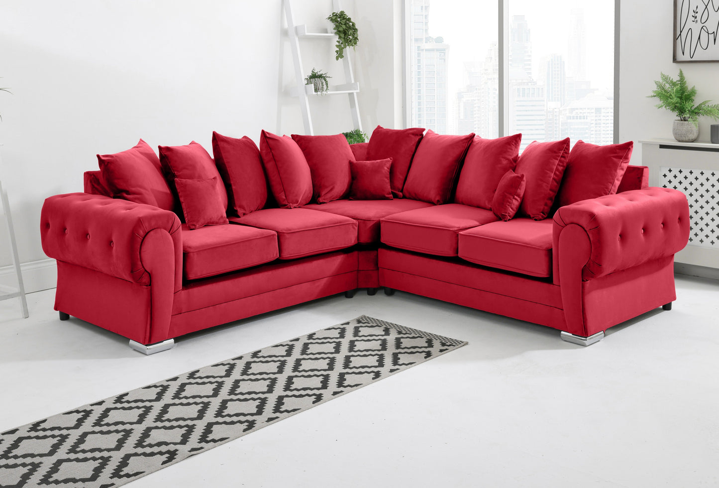 Lucera Plush Corner Scatterback