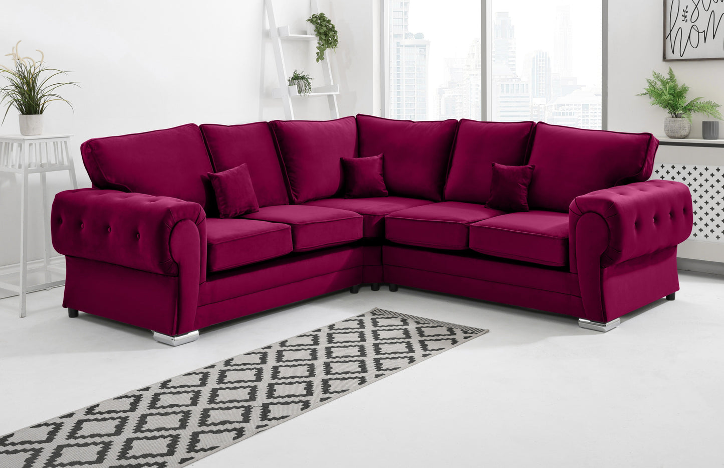 Lucera Plush Corner Fullback