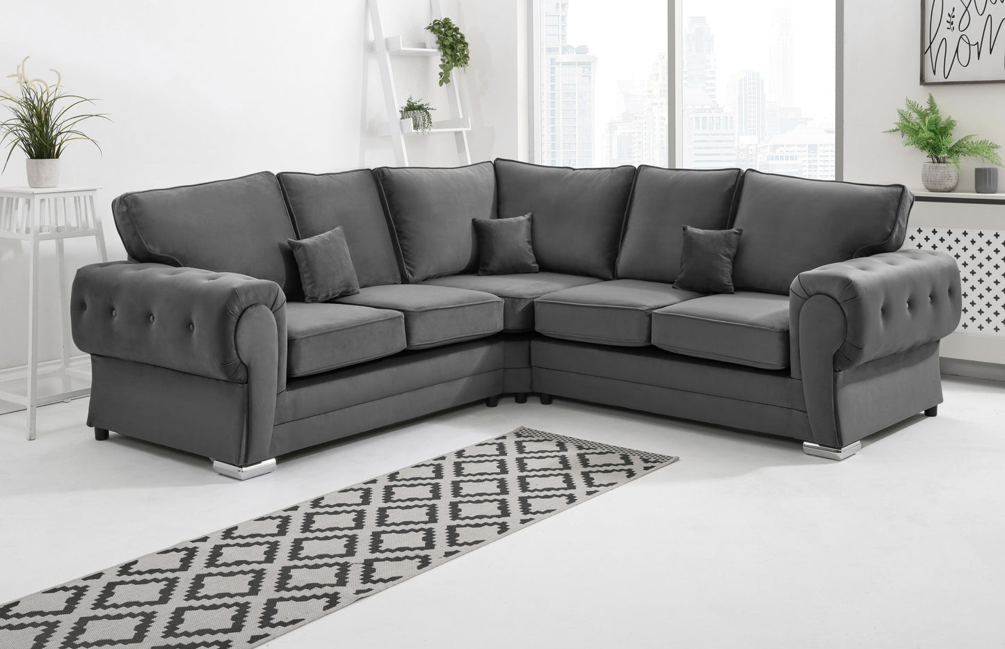 Lucera Plush Corner Fullback