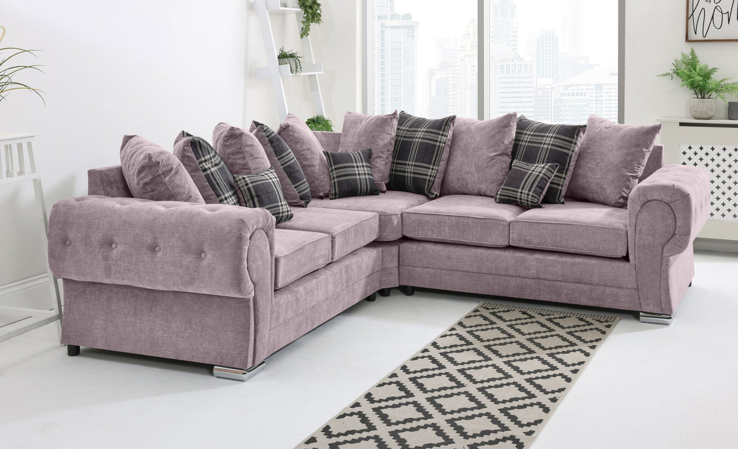 Lucera Chenile Corner Scatterback
