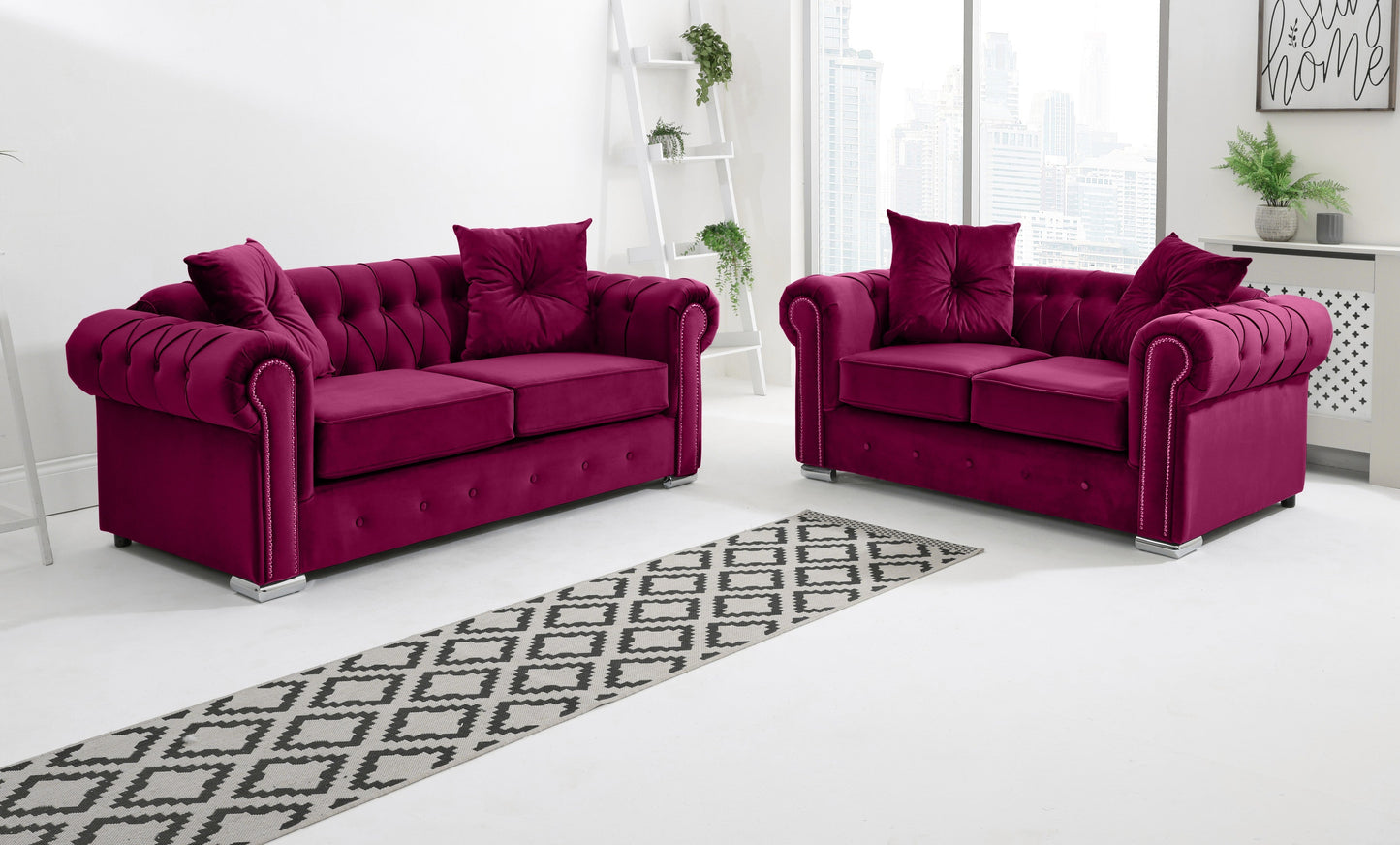 Novara 3+2 Chesterfield
