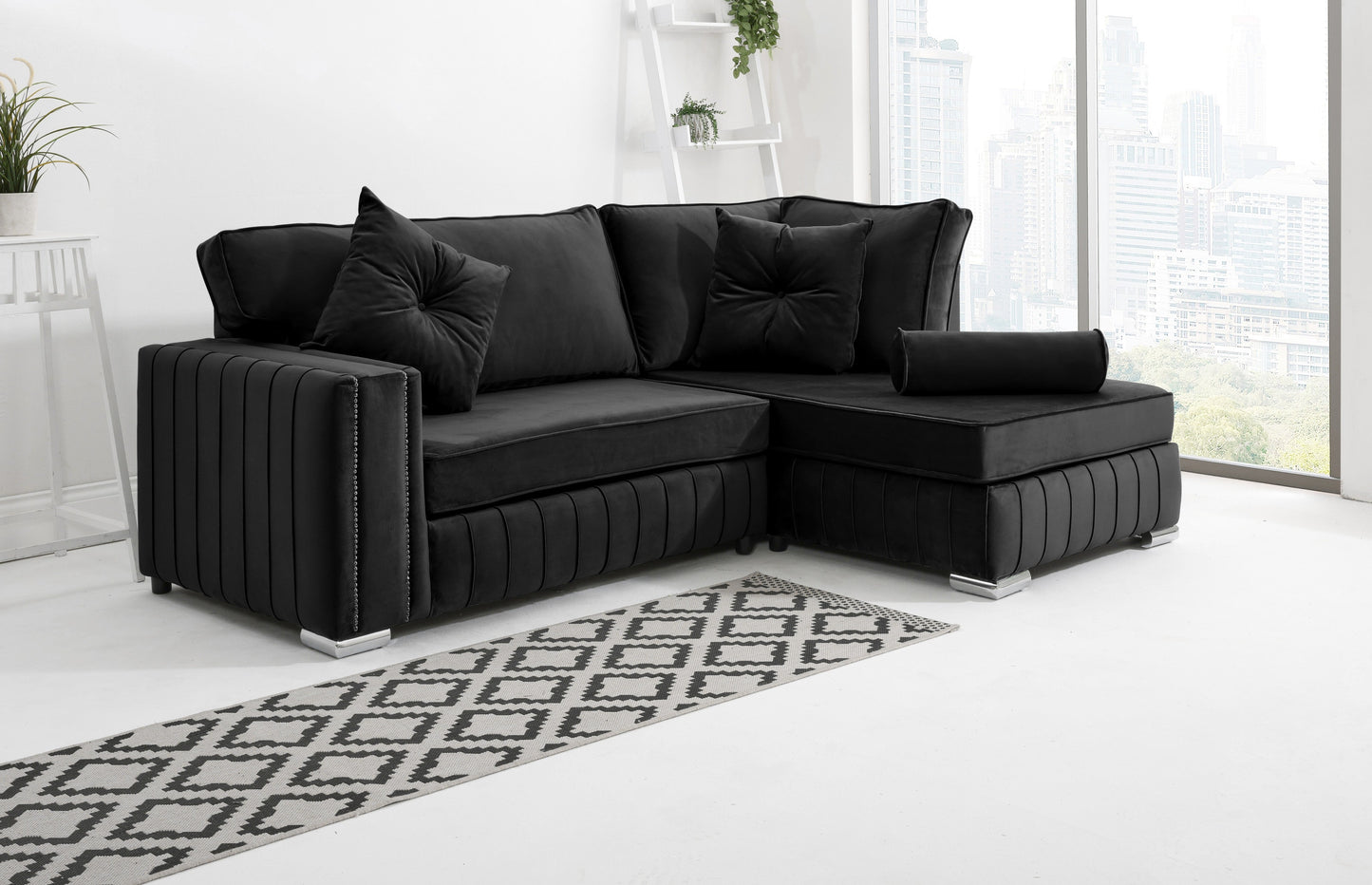 Elara Lounge Fullback + Extra Cushions