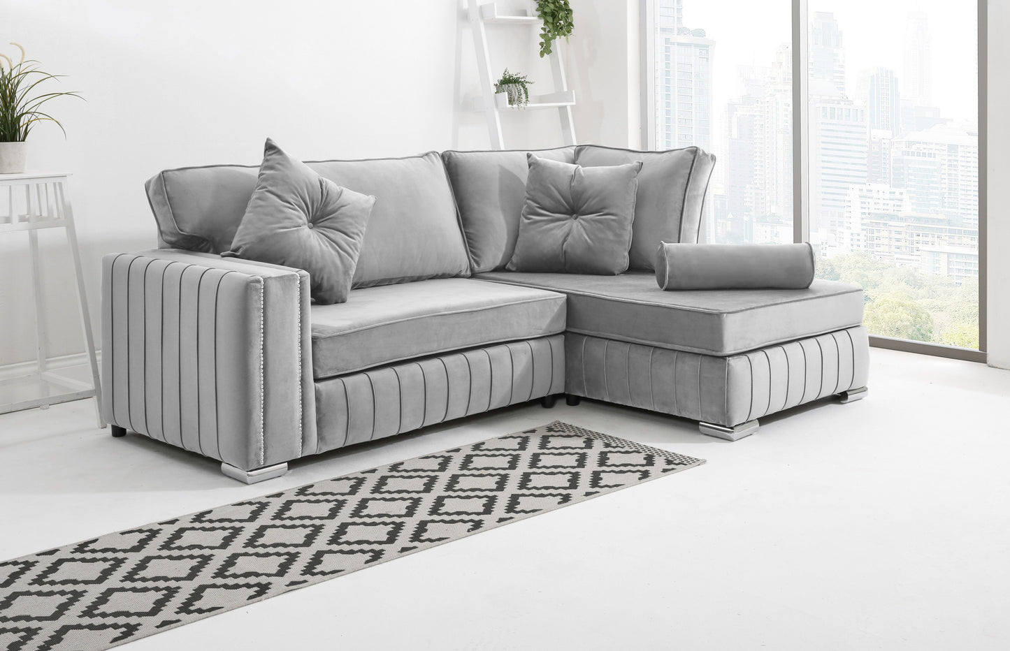 Elara Lounge Fullback + Extra Cushions