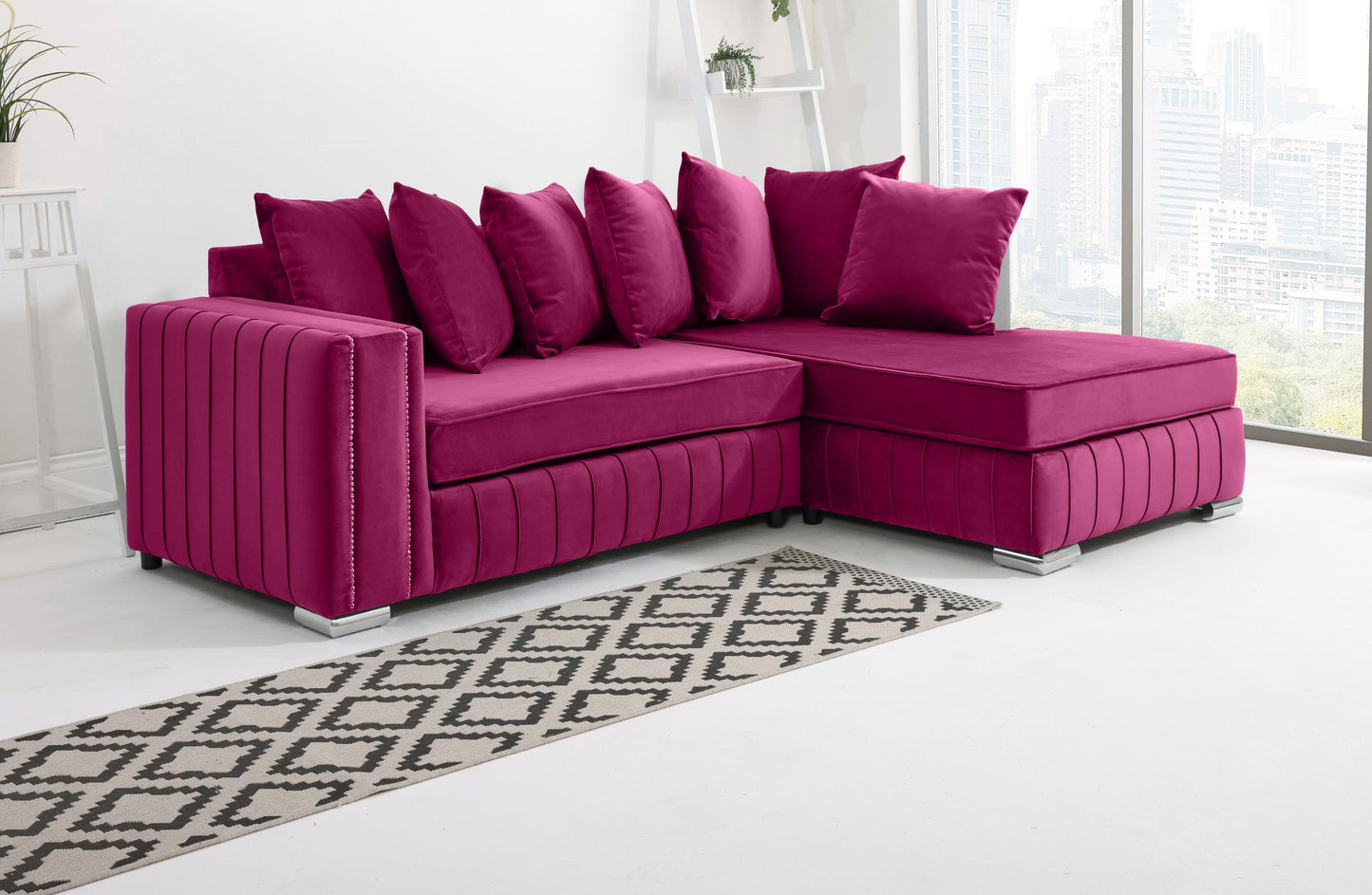 Elara Lounge Scatterback - Facing Right