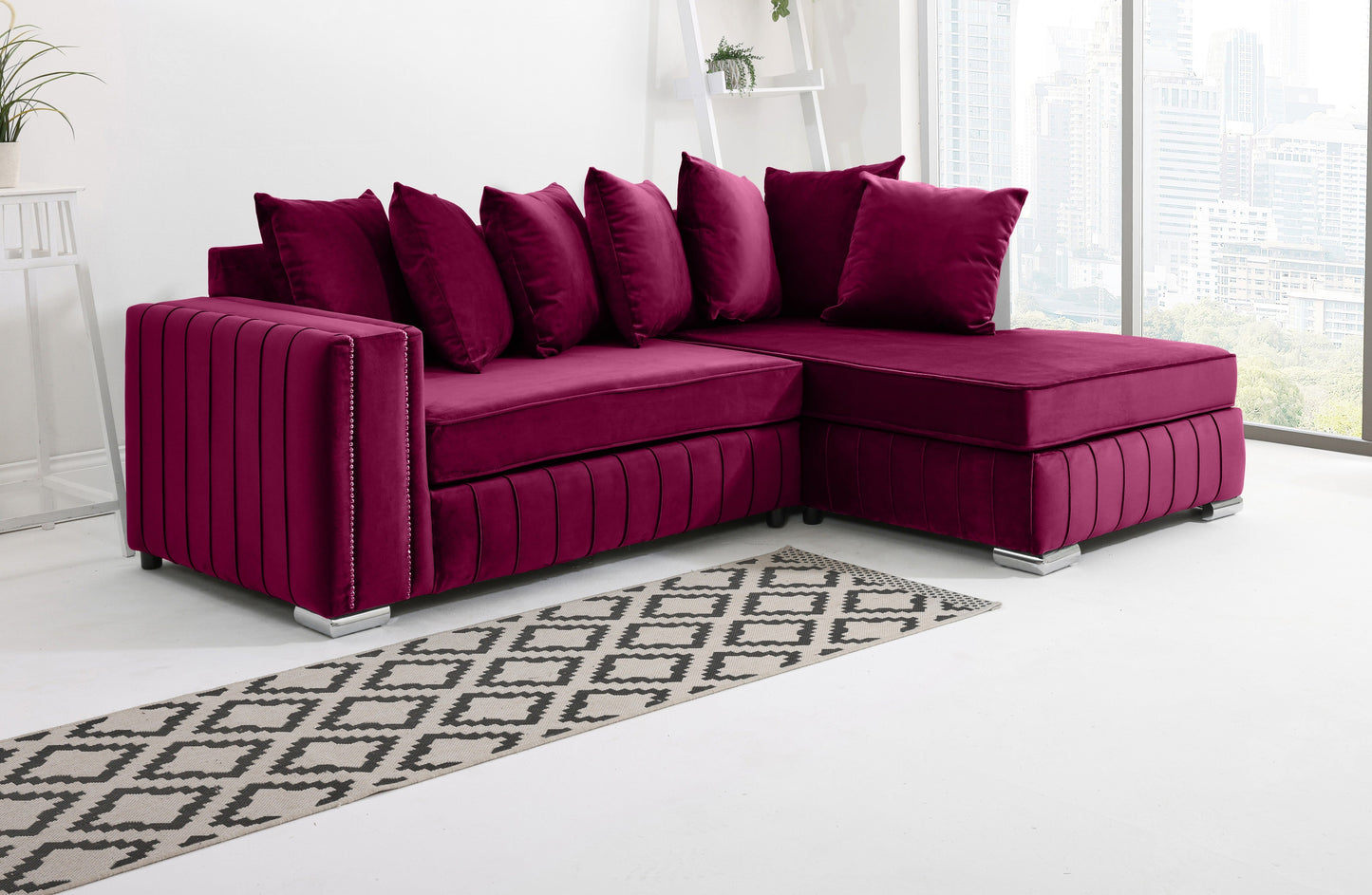 Elara Lounge Scatterback - Facing Right