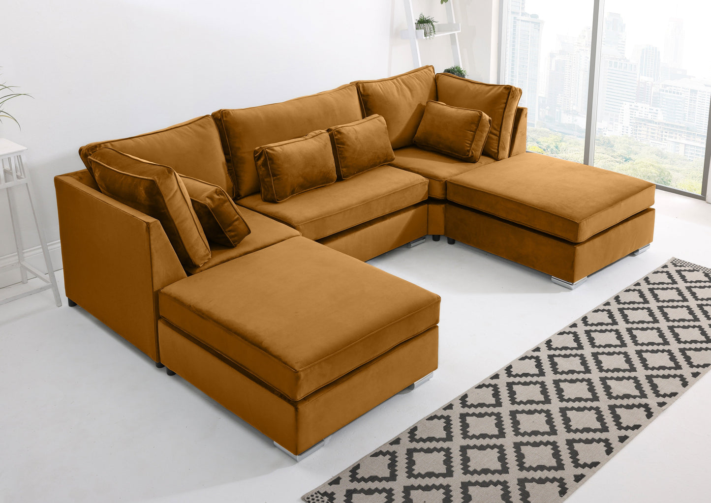 Zenith U Shape Fullback + Extra Cushions