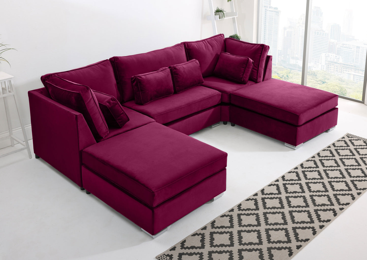 Zenith U Shape Fullback + Extra Cushions