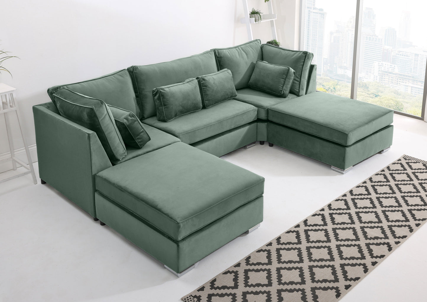 Zenith U Shape Fullback + Extra Cushions