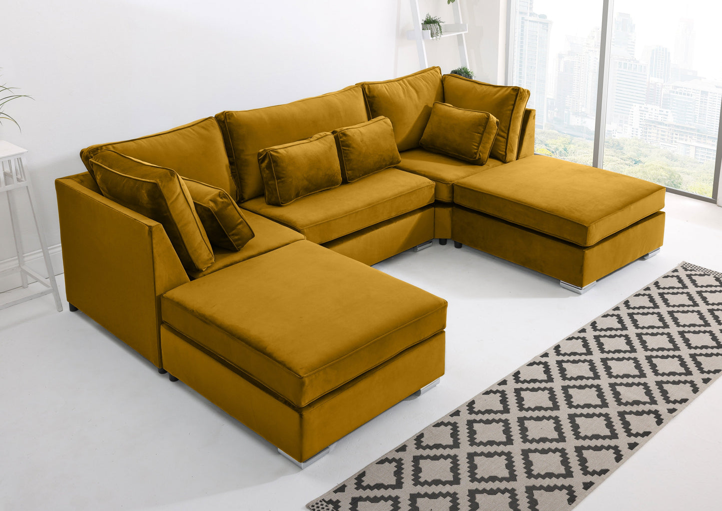 Zenith U Shape Fullback + Extra Cushions