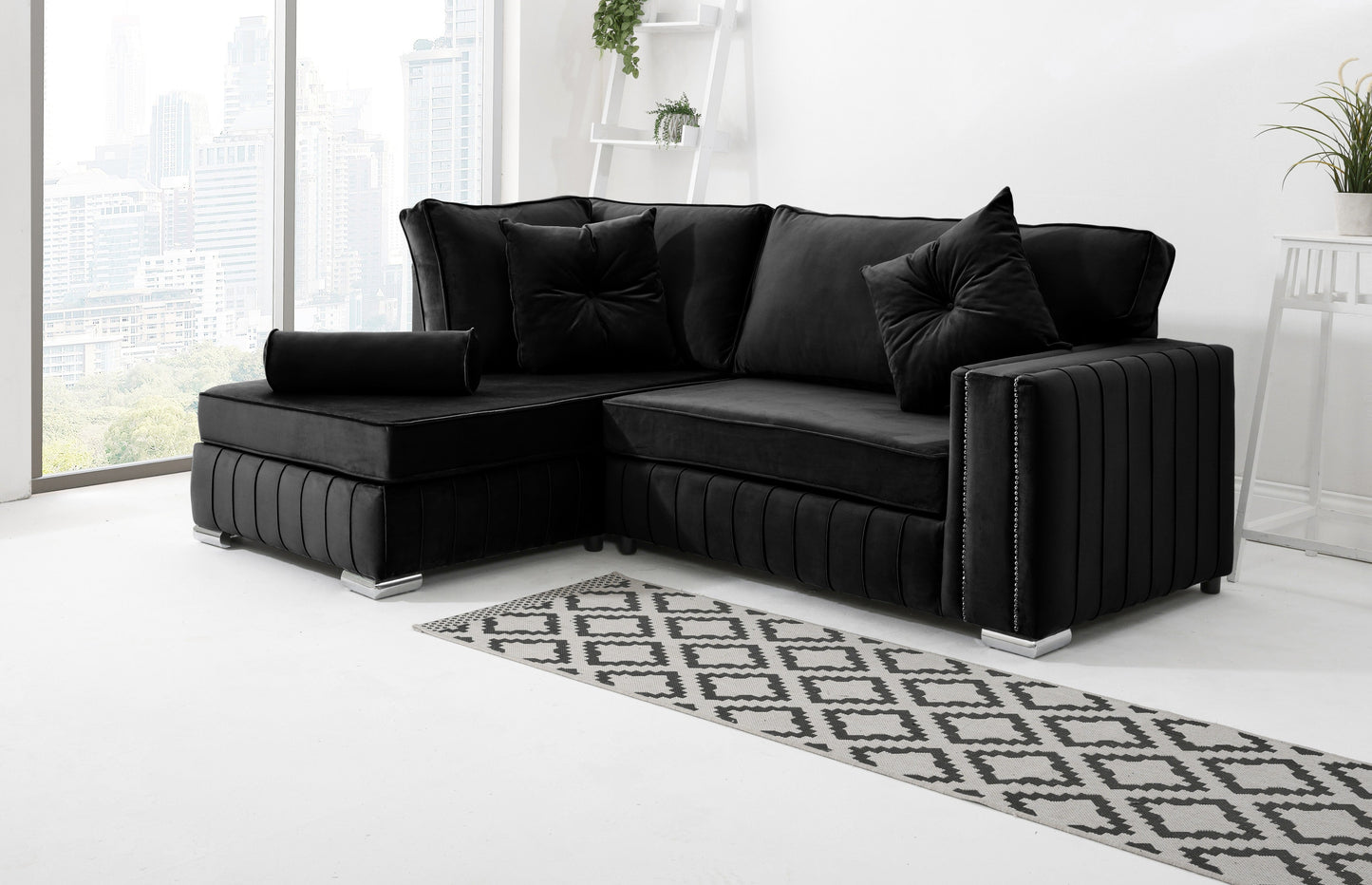 Elara Lounge Fullback + Extra Cushions