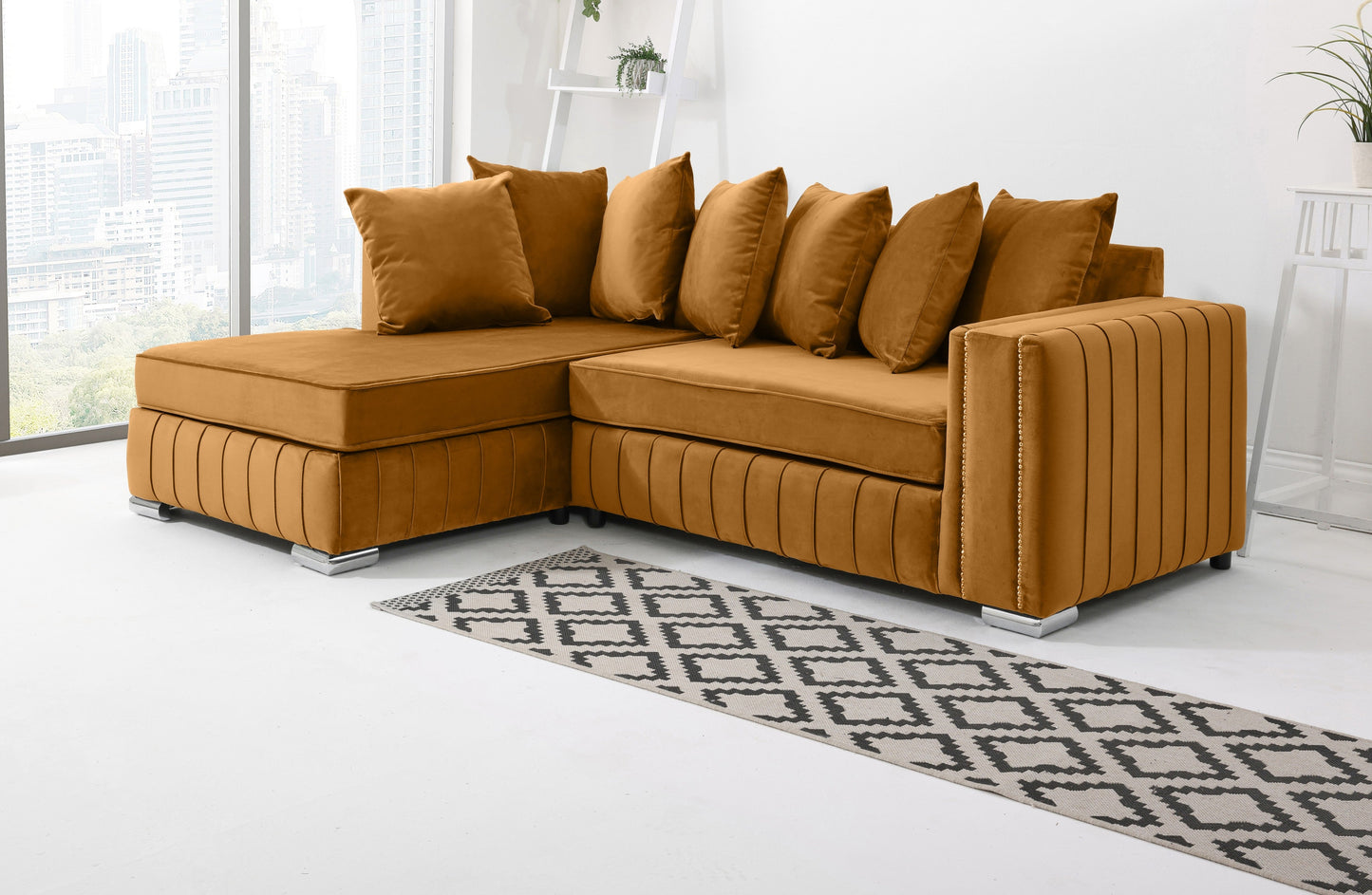 Elara Lounge Scatterback - Facing Left