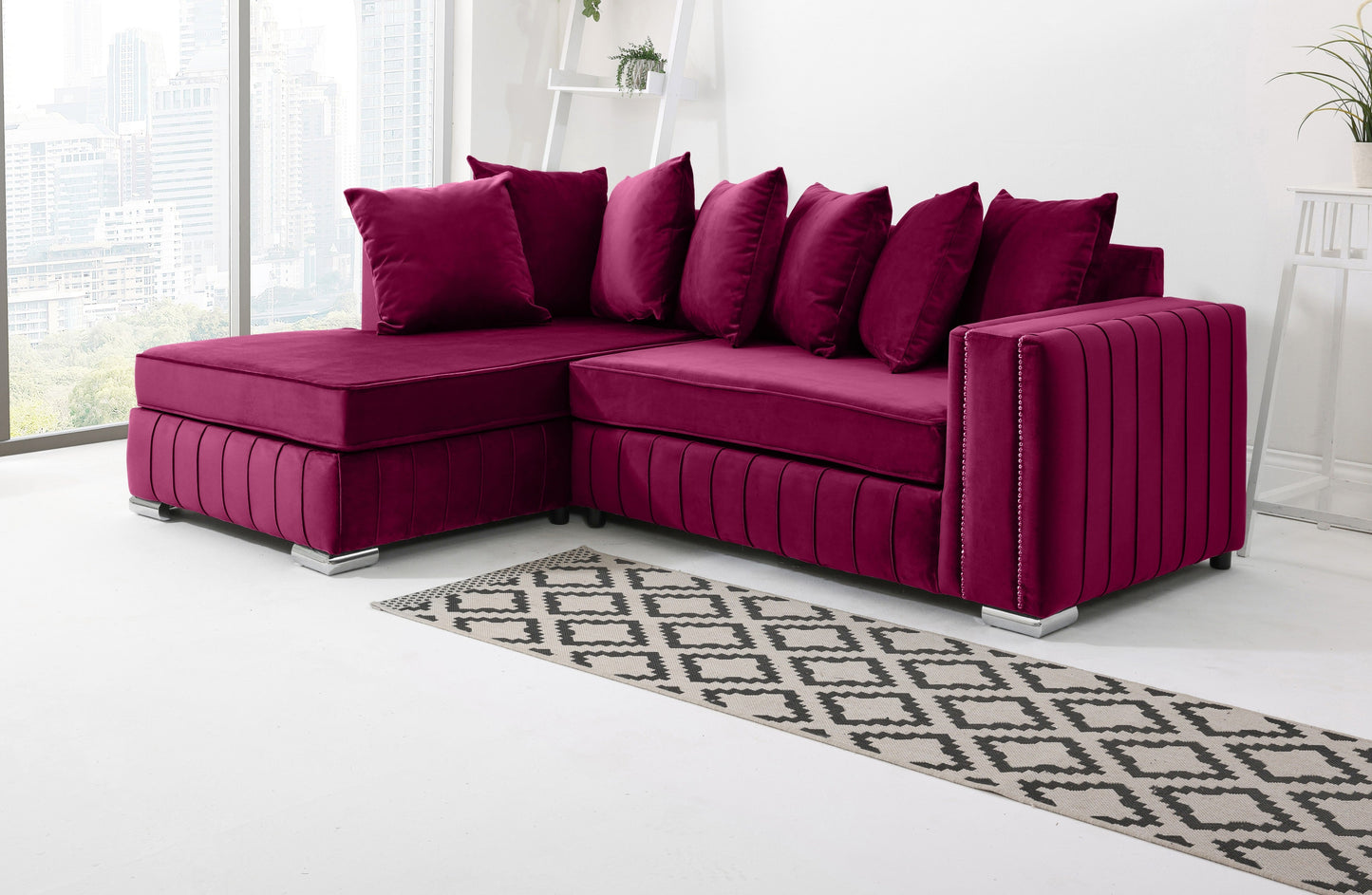 Elara Lounge Scatterback - Facing Left