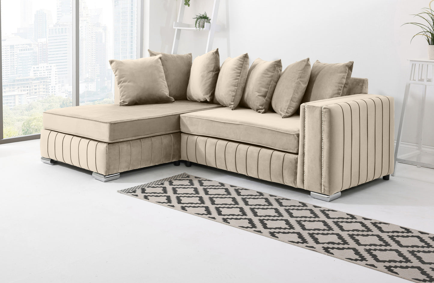 Elara Lounge Scatterback - Facing Left