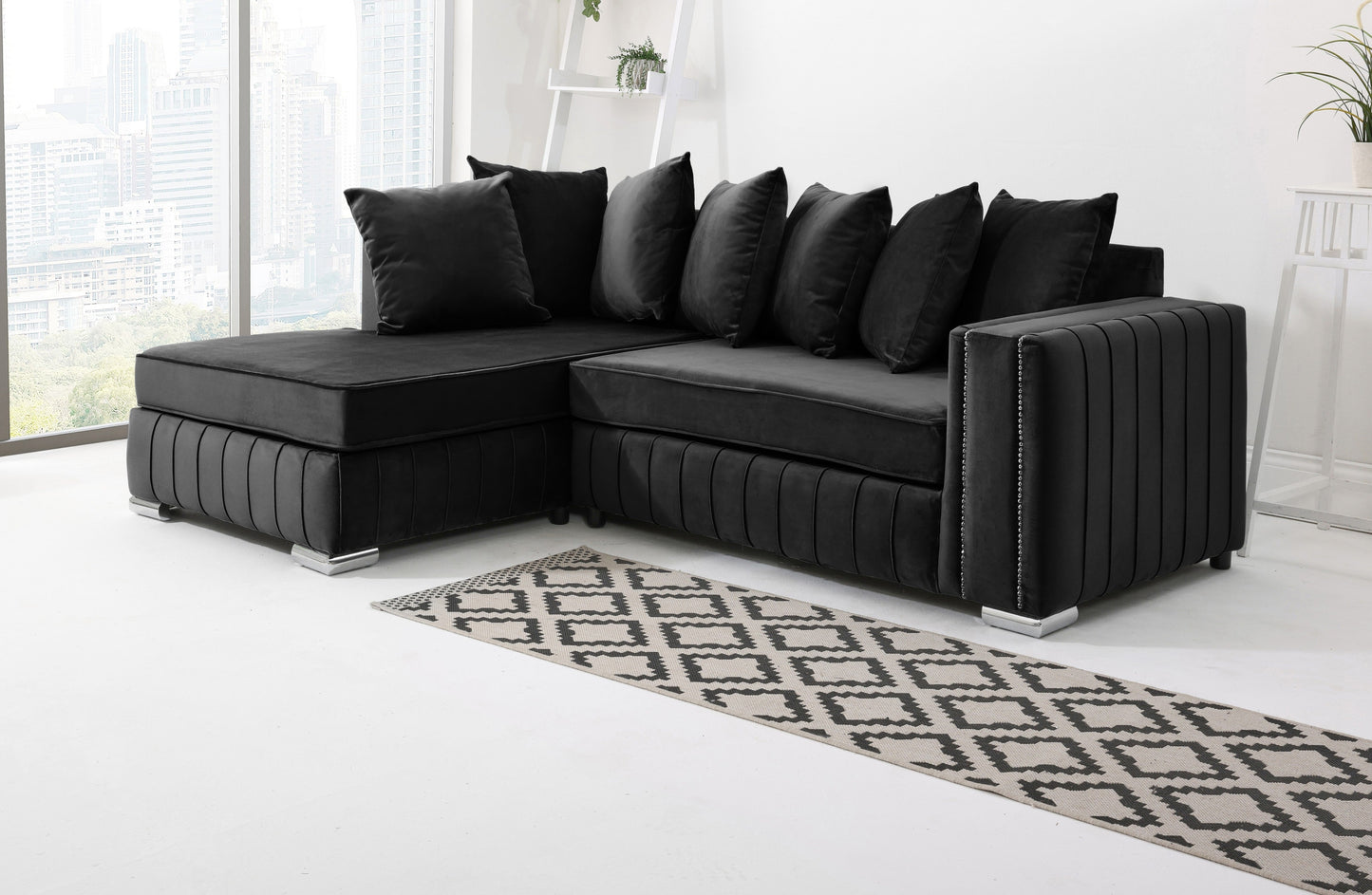 Elara Lounge Scatterback - Facing Left