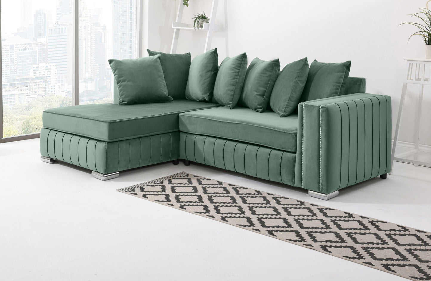 Elara Lounge Scatterback - Facing Left