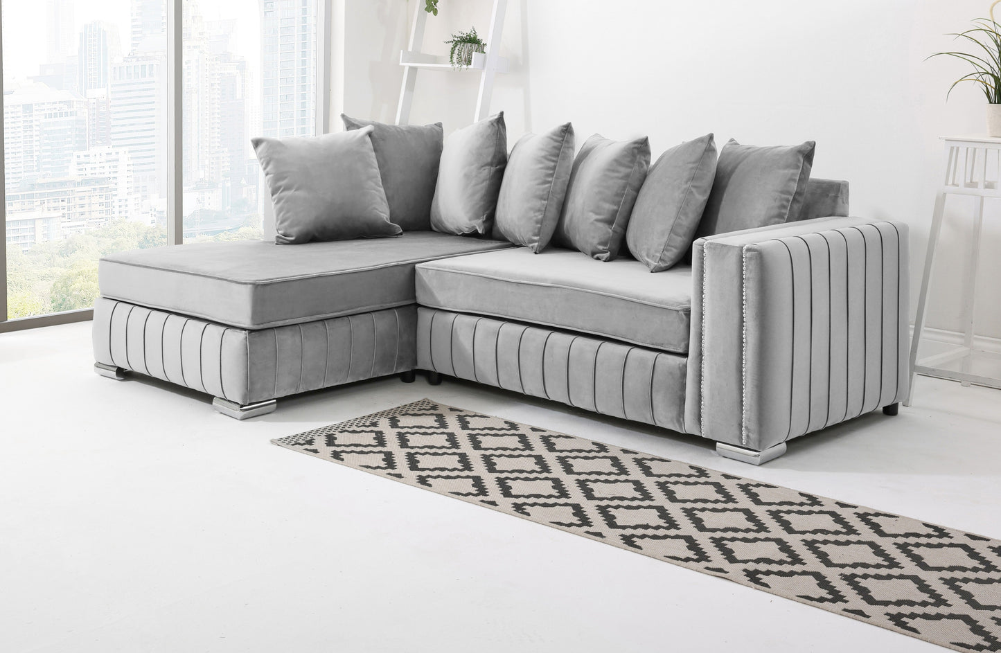 Elara Lounge Scatterback - Facing Left