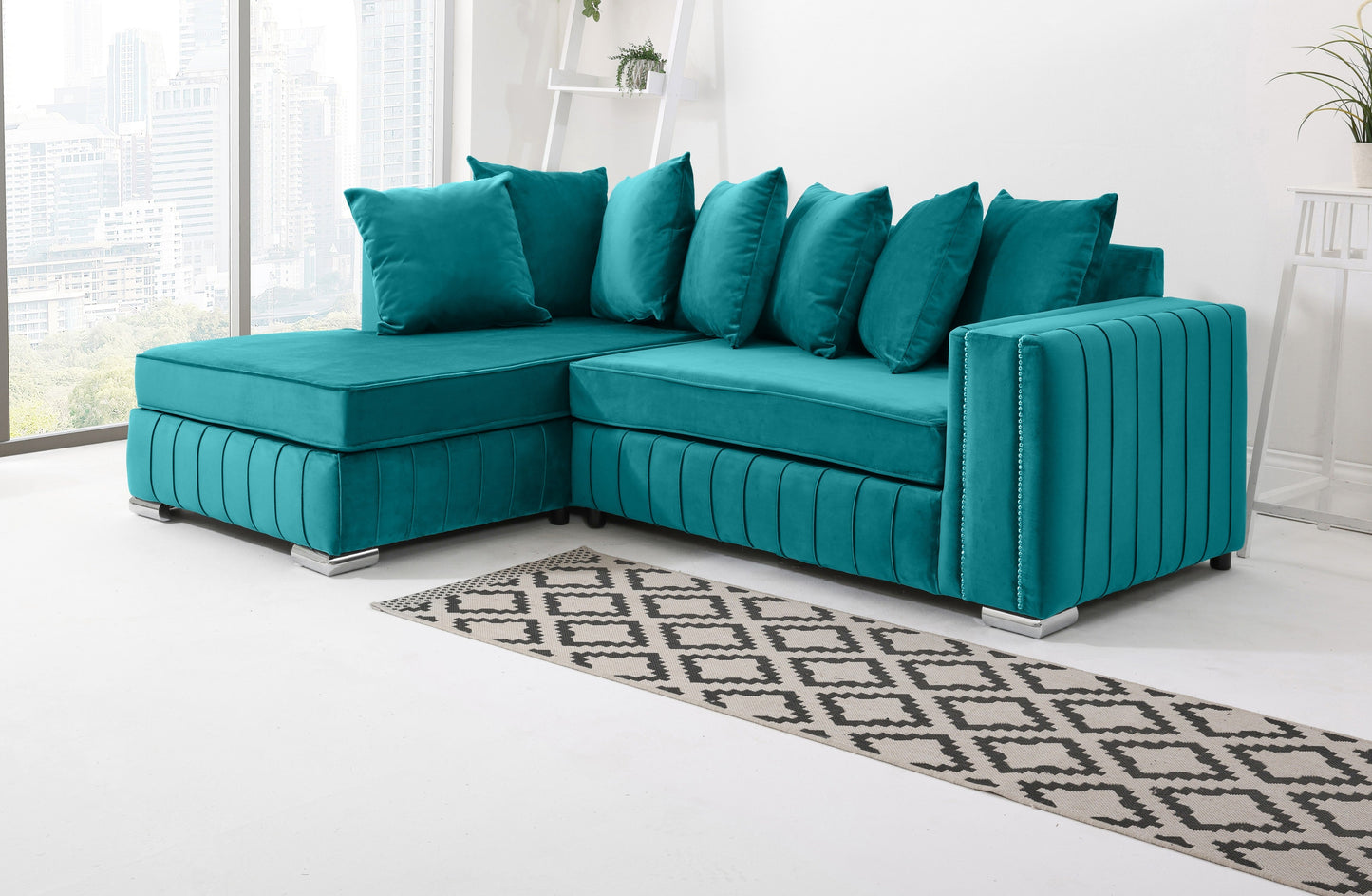 Elara Lounge Scatterback - Facing Left