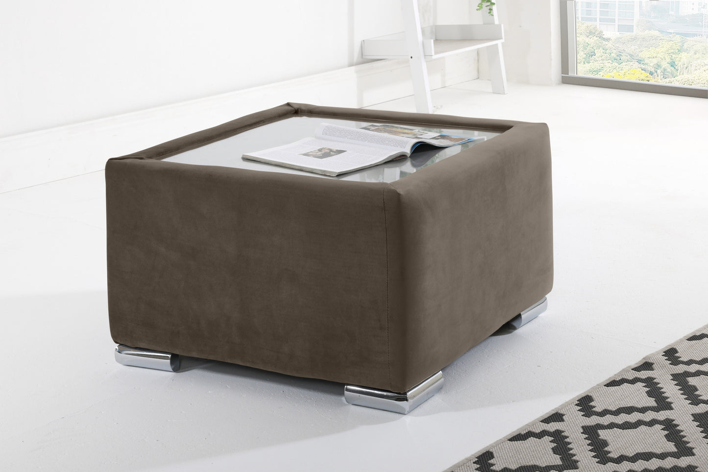 Lucera Plush Corner Scatterback + Diamonds