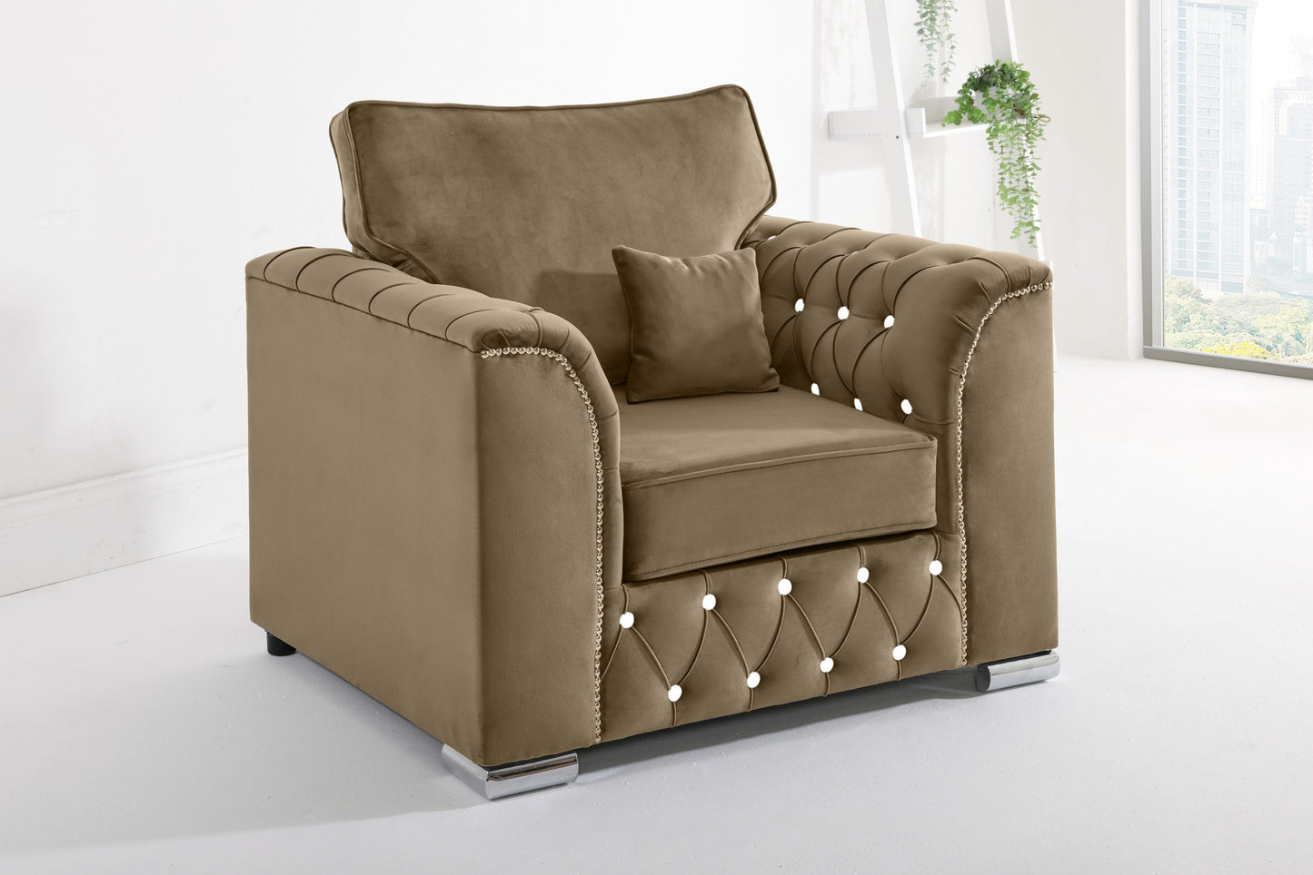 Santoro Corner Fullback - 2c2 + Diamonds - Sofa Scape UK
