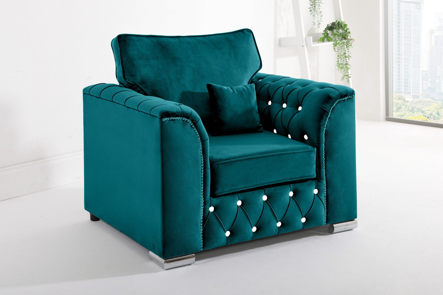 Santoro Corner Fullback - 2c2 + Diamonds - Sofa Scape UK