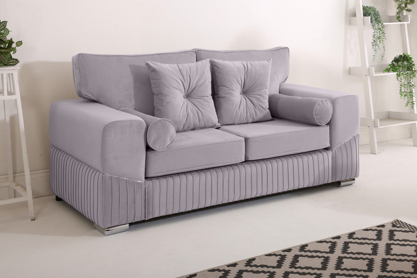 Vivaro 3+2 Fullback + Extra cushions - Plush Velvet
