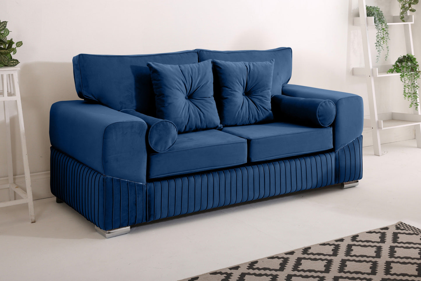 Vivaro 3+2 Fullback + Extra cushions - Plush Velvet