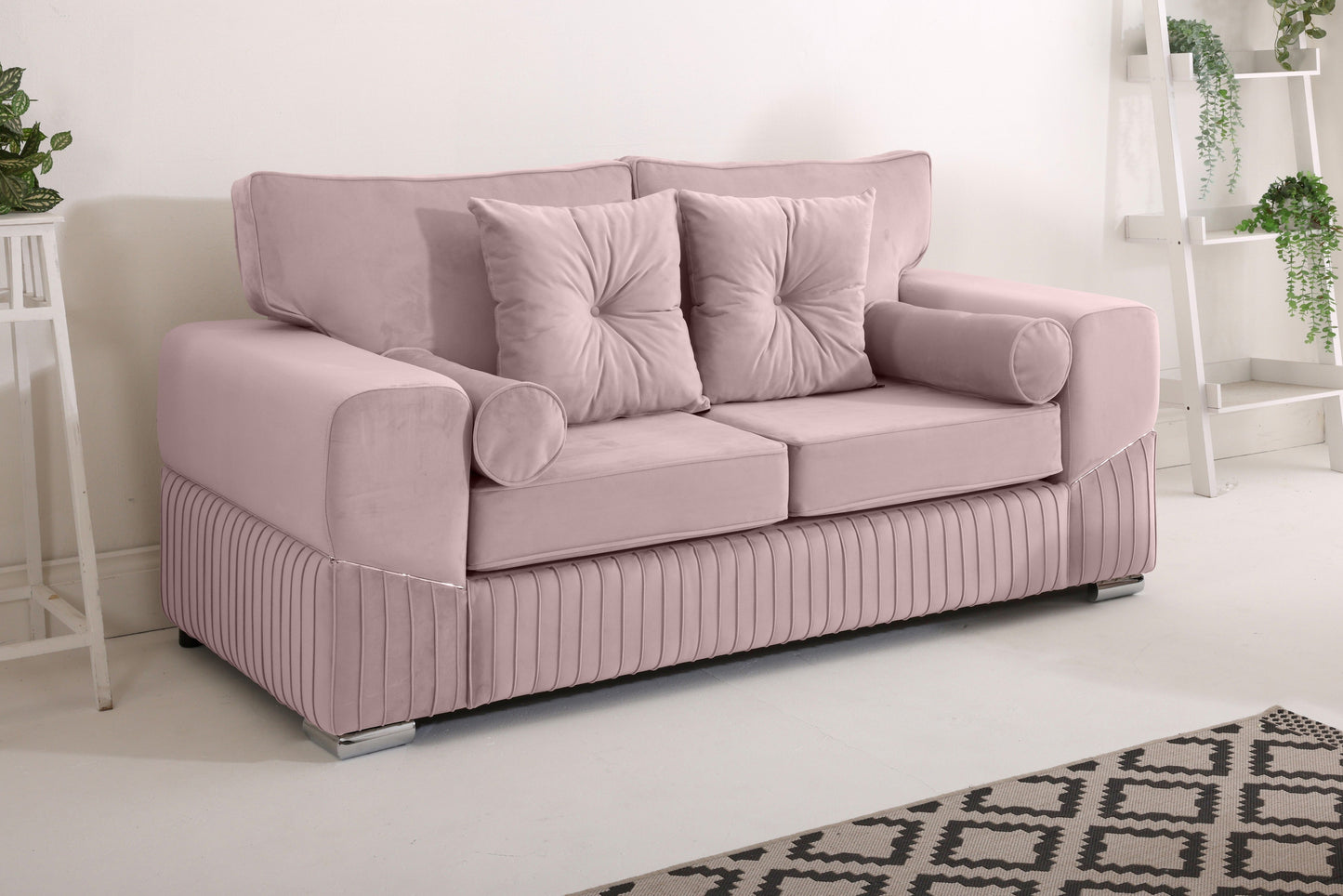 Vivaro 3+2 Fullback + Extra cushions - Plush Velvet