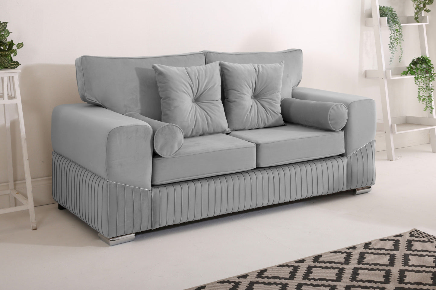 Vivaro 3+2 Fullback + Extra cushions - Plush Velvet