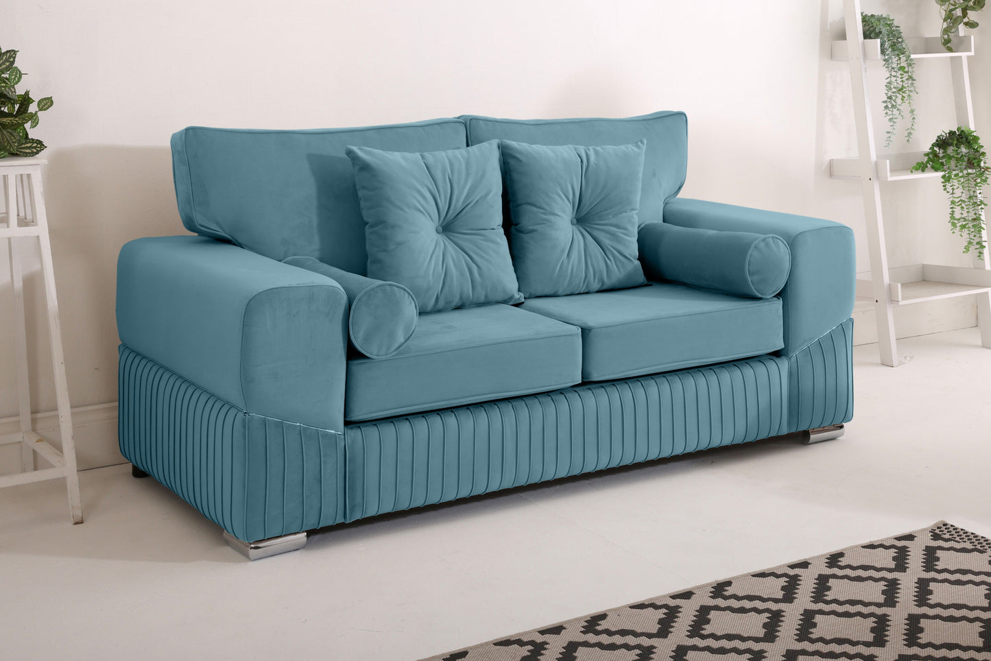 Vivaro 3+2 Fullback + Extra cushions - Plush Velvet